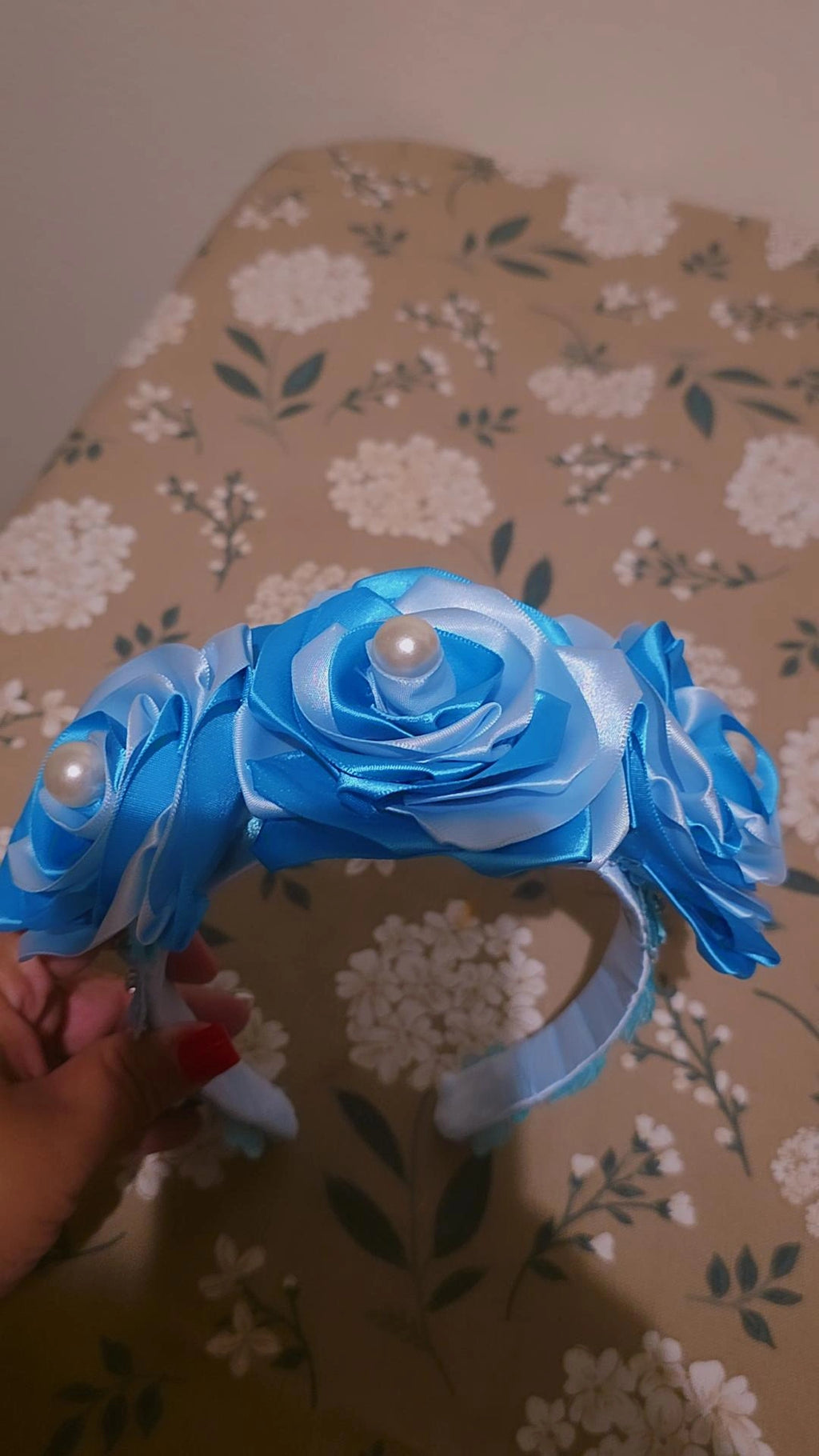 ✨ Elegant Handmade Satin Ribbon Headbands ✨💙