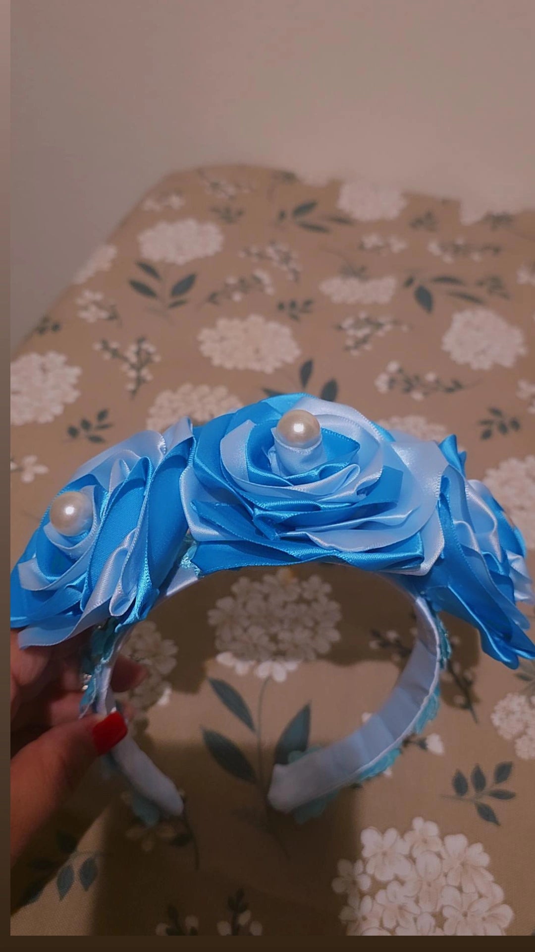 ✨ Elegant Handmade Satin Ribbon Headbands ✨💙