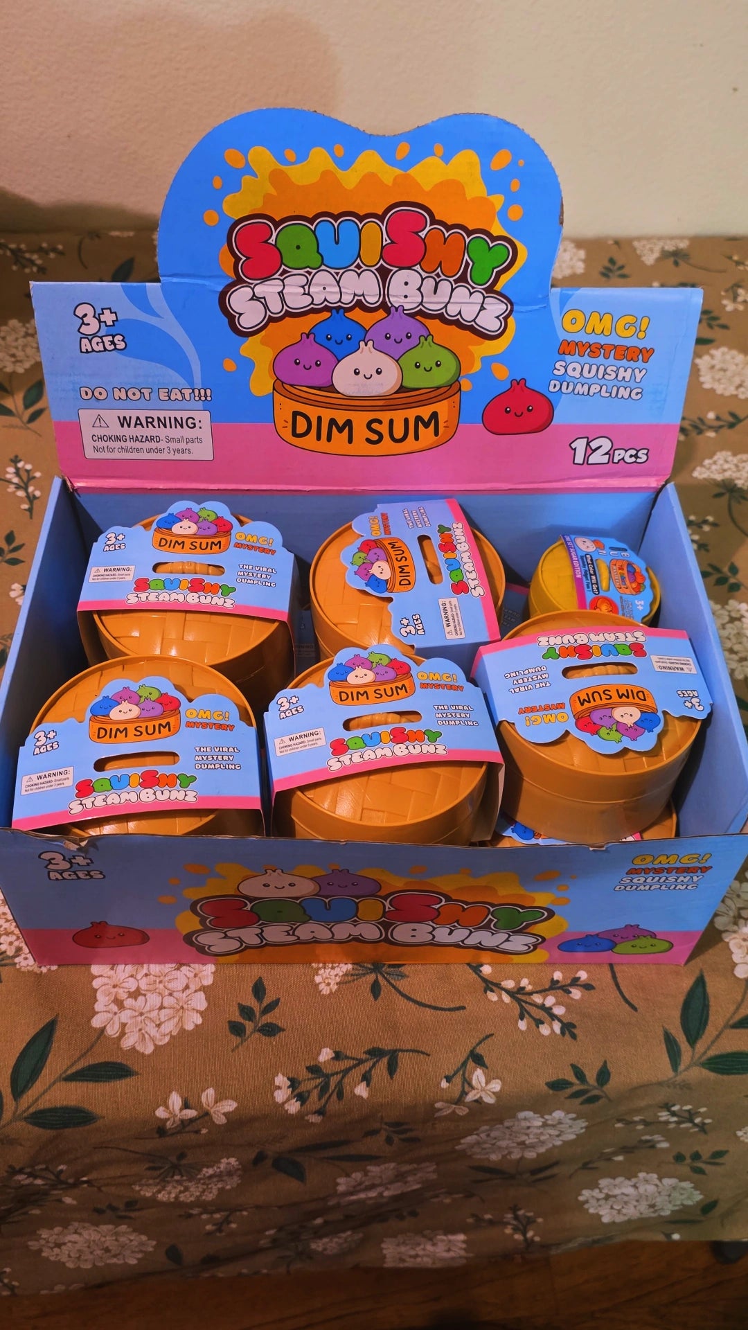 🥟✨ Squishy Steam Bunz Mystery Dumpling ✨🥟